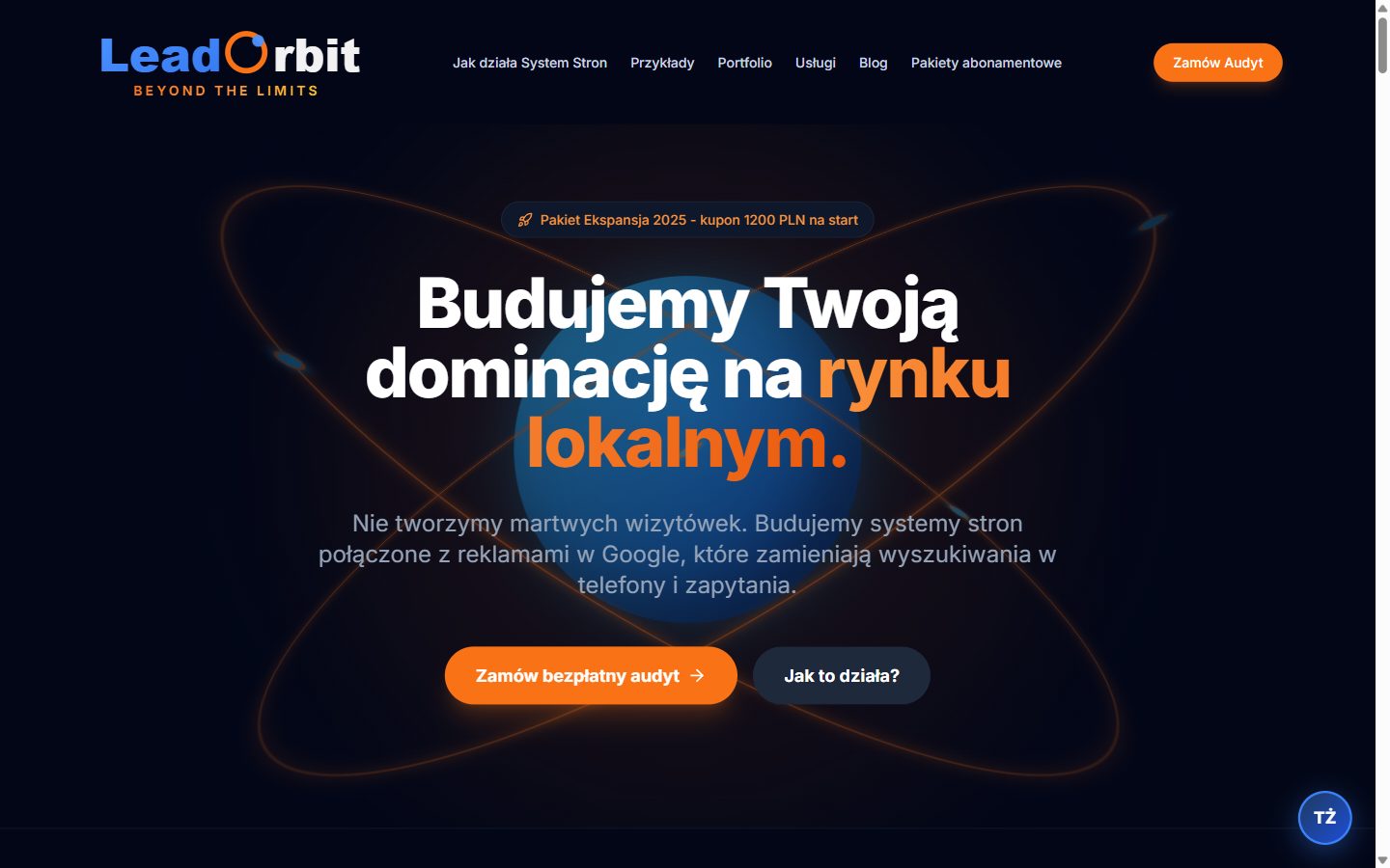 Strona leadorbit.pl