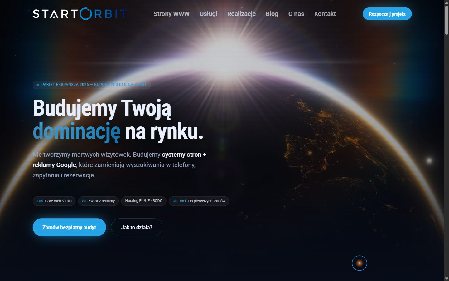 Strona startorbit.pl